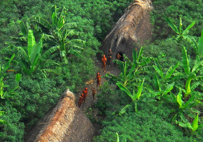 Indiens isolés de la vallée du Javari. © DR Indiens isolés de la vallée du Javari. © DR