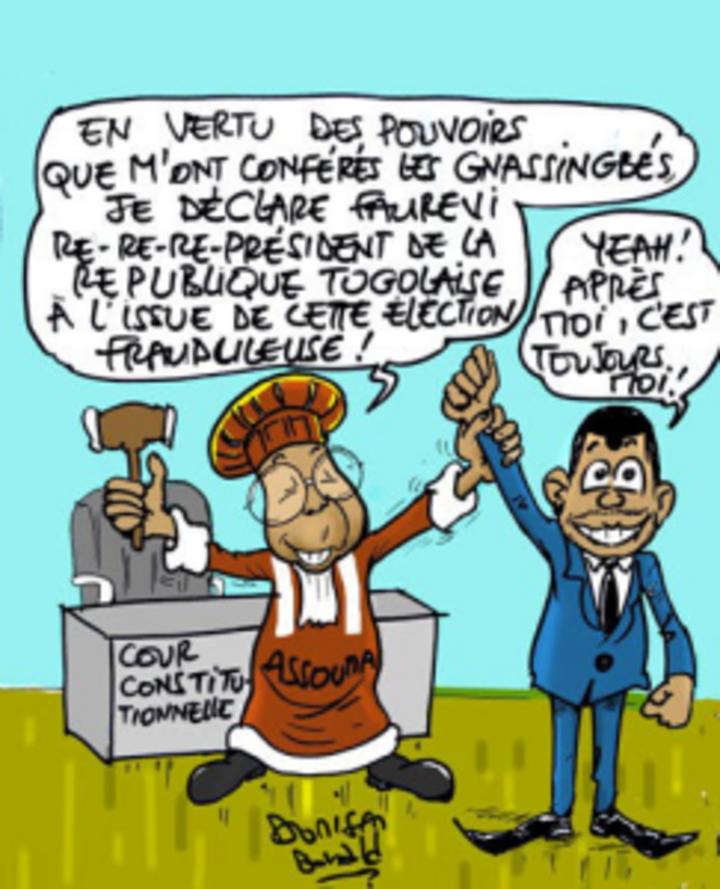 TOGO, UN FAUX RÉFÉRENDUM CACHE LE VRAI RÉFÉRENDUM DE 1992 : nouvelle ruse de Faure