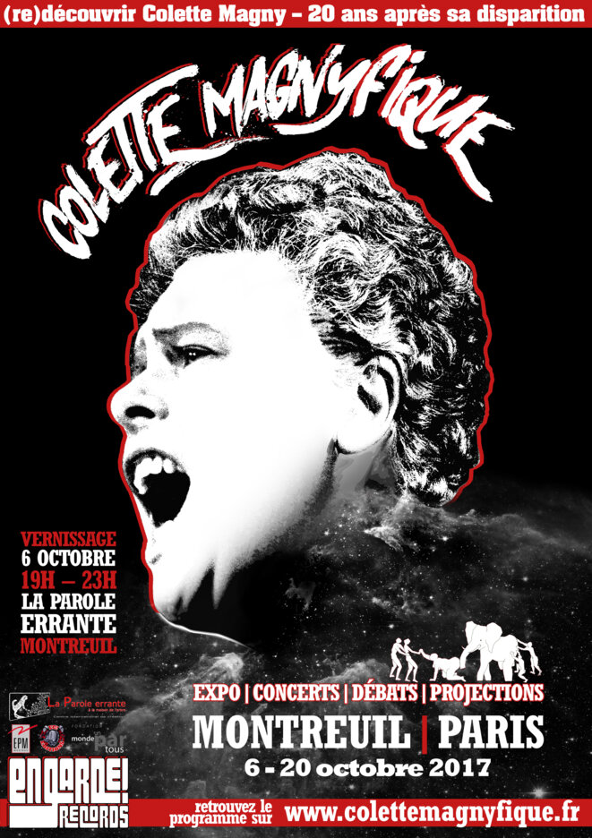 Le festival Colette Magnyfique, du 6 au 20 octobre 2017 à Montreuil et Paris © En Garde! Records Le festival Colette Magnyfique, du 6 au 20 octobre 2017 à Montreuil et Paris © En Garde! Records