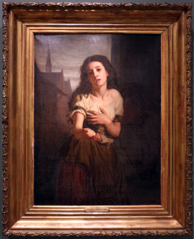 Une mendiante, par Hugues MERLE, Musée d'Orsay © Hughes MERLE (1822 - 1881) Une mendiante, par Hugues MERLE, Musée d'Orsay © Hughes MERLE (1822 - 1881)