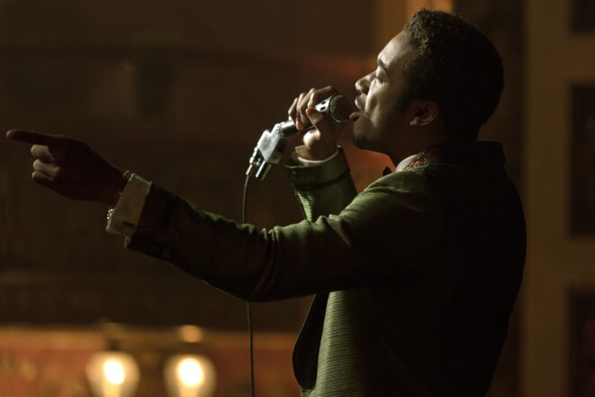 Larry, chanteur des Dramatics (Algee Smith), dans « Detroit ». Larry, chanteur des Dramatics (Algee Smith), dans « Detroit ».