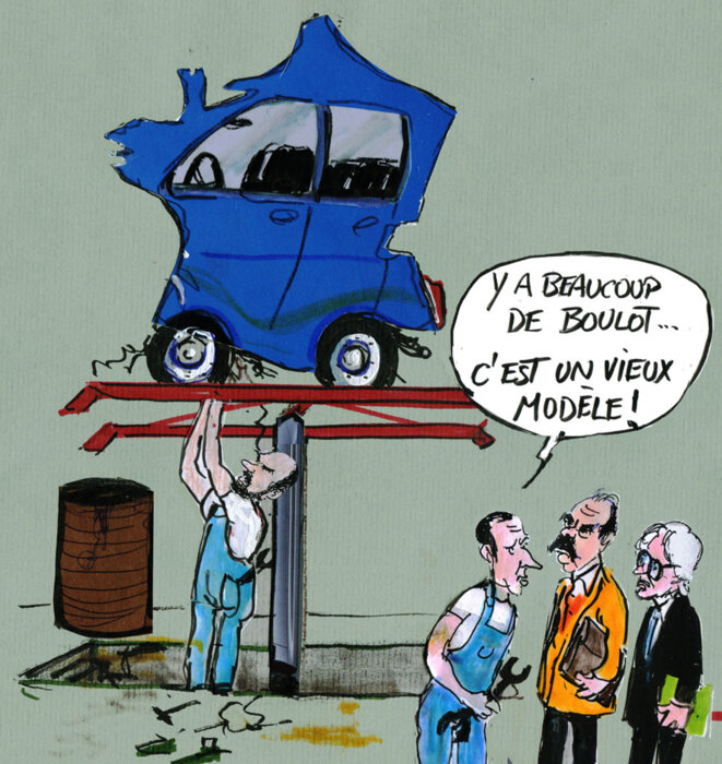 Les syndicats à l'Élysée