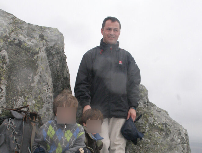Olivier Massonnaud et ses enfants © DR Olivier Massonnaud et ses enfants © DR