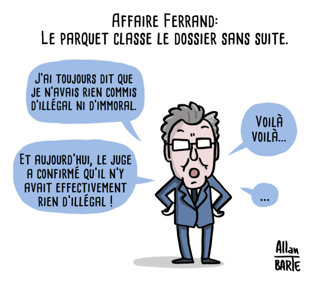 Affaire Ferrand classée sans suite