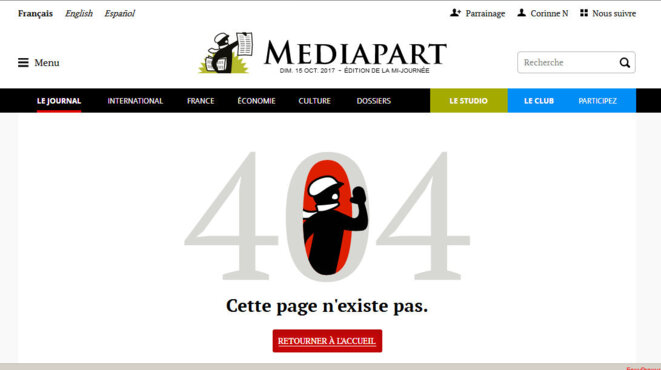 ..."cette page n'existe pas"...
