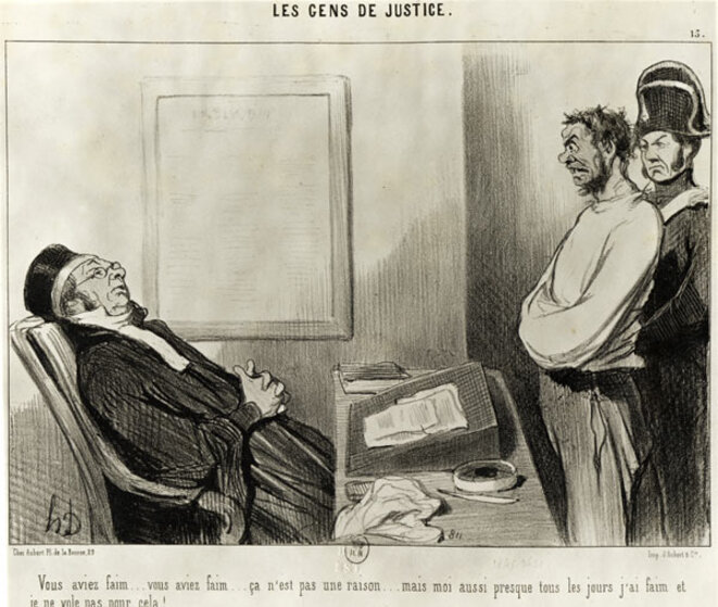Les gens de justice © Daumier Les gens de justice © Daumier