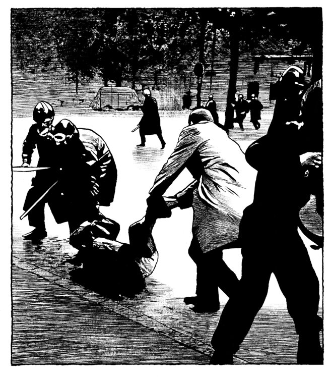 Mai 68 © Frédéric Pajak Mai 68 © Frédéric Pajak