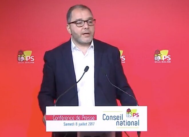 Rachid Temal lors de la présentation de la direction collective, le 8 juillet © DR Rachid Temal lors de la présentation de la direction collective, le 8 juillet © DR