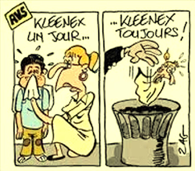 Des psychologues-kleenex! © Jean-Luc ROBERT Des psychologues-kleenex! © Jean-Luc ROBERT