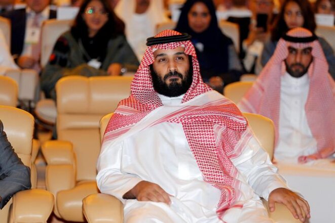 Le prince héritier Mohammed ben Salman, à Riyad, le 24 octobre 2017 © Reuters