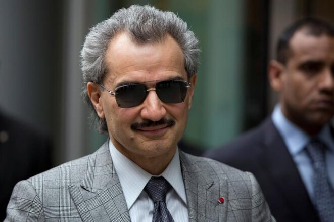 Al-Walid ben Talal à Londres, en juillet 2013 © Reuters