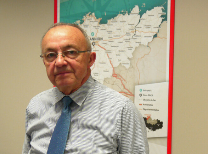 Joël Le Jeune, président de Lannion Trégor Communauté. © D.I. Joël Le Jeune, président de Lannion Trégor Communauté. © D.I.