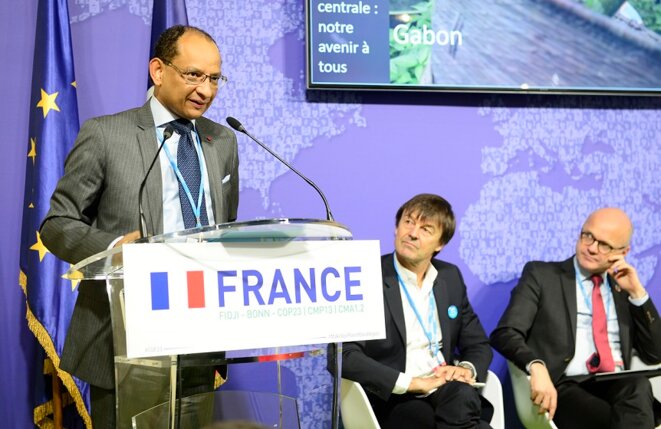BONN, ALLEMAGNE- -COP 23 - Réunion projet CAFI - Pr. Guy Rossatanga Rignault BONN, ALLEMAGNE- -COP 23 - Réunion projet CAFI - Pr. Guy Rossatanga Rignault