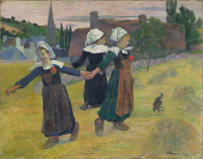 Paul Gauguin, La ronde des petites bretonnes (1888) © National Gallery of Art, Washington Paul Gauguin, La ronde des petites bretonnes (1888) © National Gallery of Art, Washington