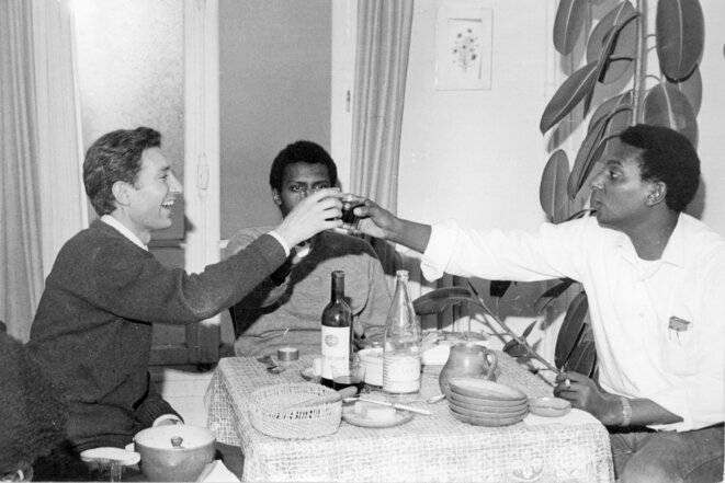 Gilbert et Stokely Carmichael, 1969. Gilbert et Stokely Carmichael, 1969.