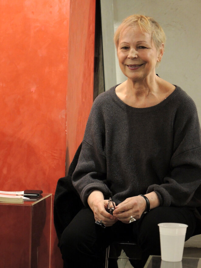 Lydie Salvayre, Paris 17 novembre 2017 © Gilles Walusinski Lydie Salvayre, Paris 17 novembre 2017 © Gilles Walusinski