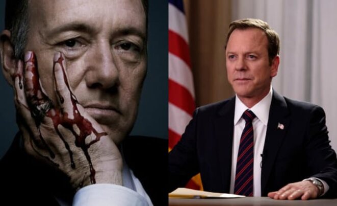 left-frank-underwood-house-of-cards-credit-netflix-right-tom-kirkman-designated-survivor-credit-abc