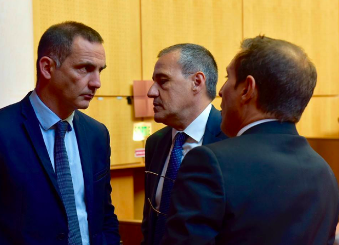 Gilles Simeoni et Jean-Guy Talamoni. © Facebook/Gilles Simeoni Gilles Simeoni et Jean-Guy Talamoni. © Facebook/Gilles Simeoni