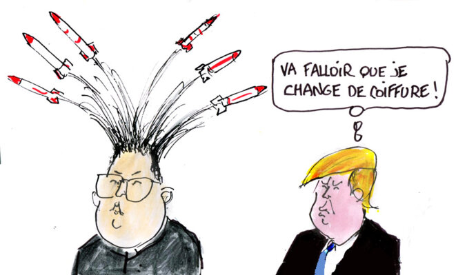 Corée du Nord: le tir le plus long