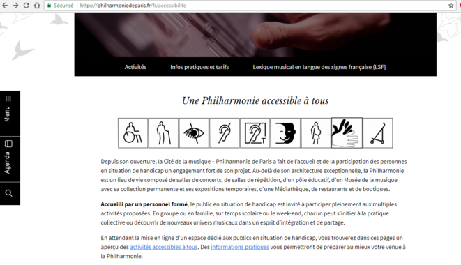 https://philharmoniedeparis.fr/fr/accessibilite © Philarmonie de Paris https://philharmoniedeparis.fr/fr/accessibilite © Philarmonie de Paris