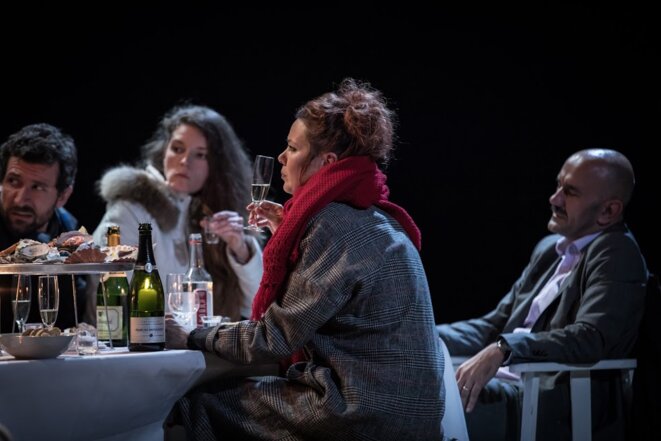 Scène de "Mélancolie(s)" © Simon Gosselin Scène de "Mélancolie(s)" © Simon Gosselin