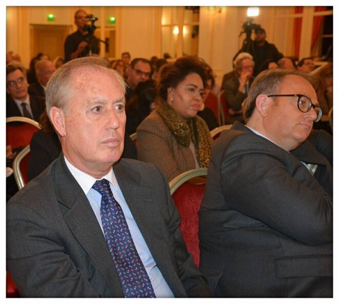 Bertrand Besancenot ( ambassadeur et envoyé spécial d'Emmanuel Macron au Moyen-Orient) Thierry Paul Valette ( porte-parole du Club Géopolitique ) Ibrahime Sorel Keita ( Vice-Président du Club Géopolitique ) Bertrand Besancenot ( ambassadeur et envoyé spécial d'Emmanuel Macron au Moyen-Orient) Thierry Paul Valette ( porte-parole du Club Géopolitique ) Ibrahime Sorel Keita ( Vice-Président du Club Géopolitique )