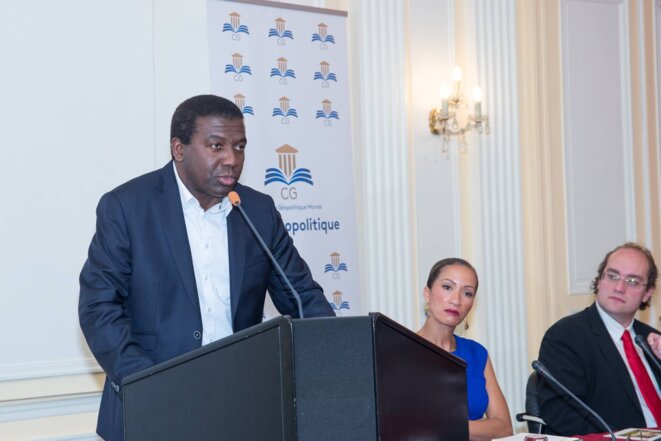 Ibrahime Sorel Keita , Vice président du Club Géopolitique © thierry paul valette Ibrahime Sorel Keita , Vice président du Club Géopolitique © thierry paul valette