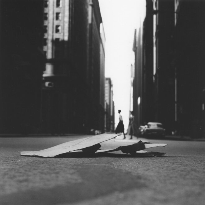 Ray K. Metzker, "Chicago loop", 1958, photographie, Galerie Les Douches, Paris © Ray K Metker Ray K. Metzker, "Chicago loop", 1958, photographie, Galerie Les Douches, Paris © Ray K Metker