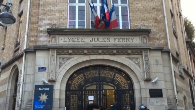Le lycée Jules Ferry, dans le IXème arrondissement de Paris Le lycée Jules Ferry, dans le IXème arrondissement de Paris