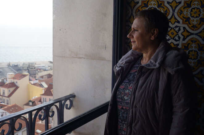 Maria de Lurdes Pinheiro, sur les hauteurs d'Alfama © Amélie Poinssot Maria de Lurdes Pinheiro, sur les hauteurs d'Alfama © Amélie Poinssot