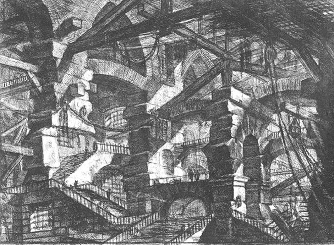 G. Piranèse, « Carcere (Prison) XIV », gravure, 1761 G. Piranèse, « Carcere (Prison) XIV », gravure, 1761