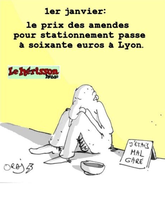 La réforme du stationnement payant en vigueur au 1er janvier 2018.