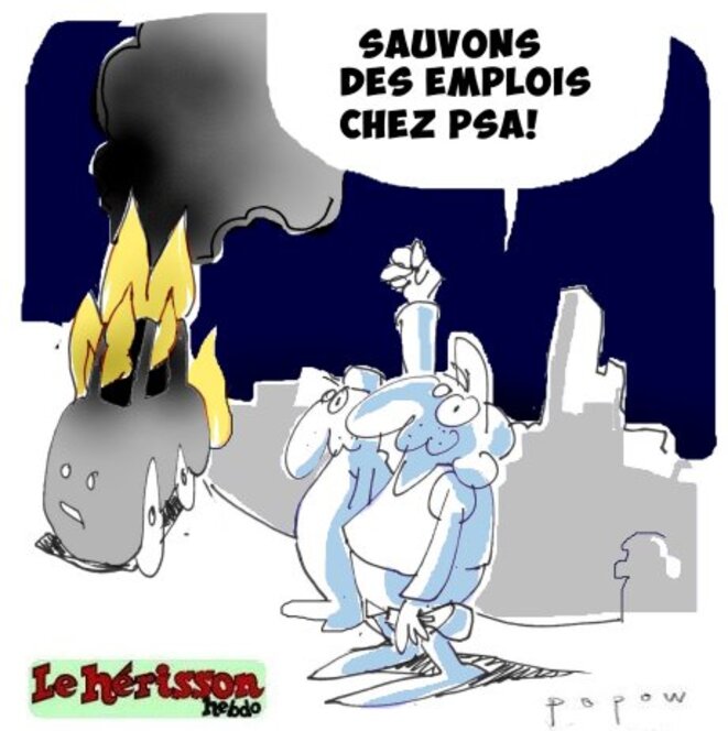 Le nombre de voitures brûlées au réveillon progresse!