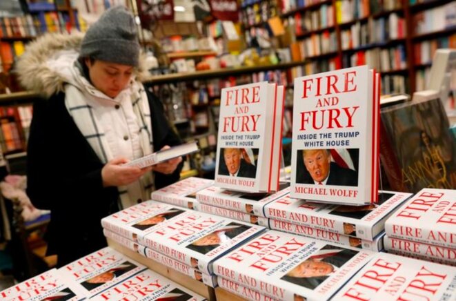 Dans une librairie de New York, 5 janvier 2017. © Reuters