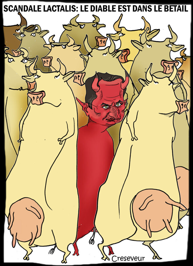 Scandale Lactalis: Besnier ne peut plus se cacher