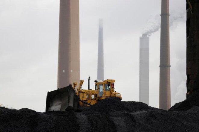 Un des sites charbonniers de la Murray Energy Corporation à Powhatan Point (Ohio). © Reuters