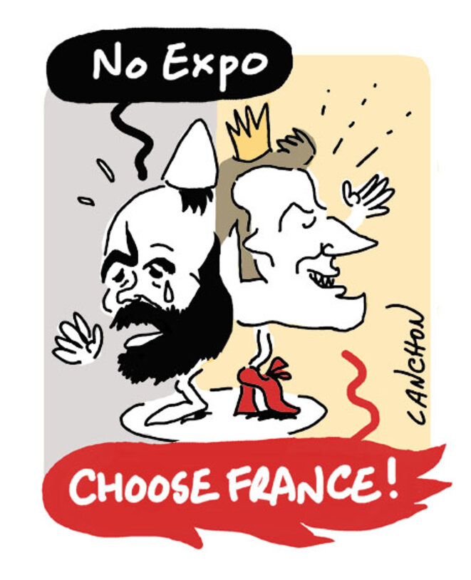 Les clowns de l'exécutif © Agnès Lanchon Les clowns de l'exécutif © Agnès Lanchon