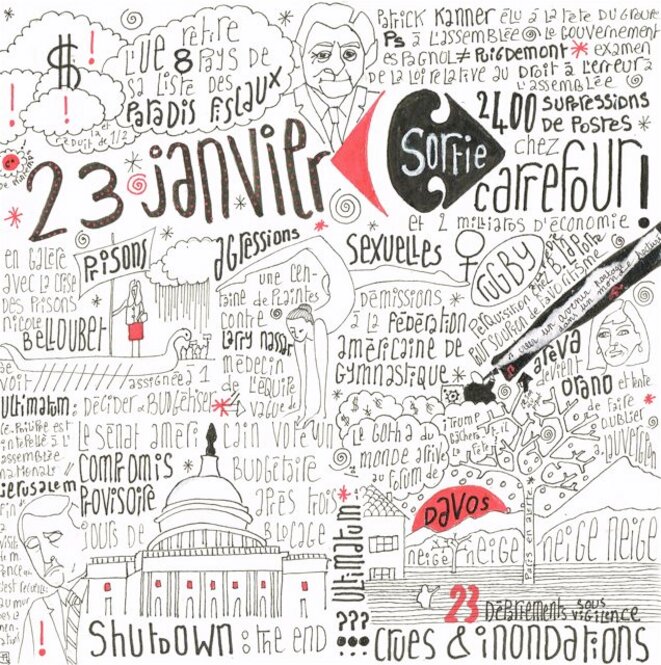 Zap zap actus du 23 janvier