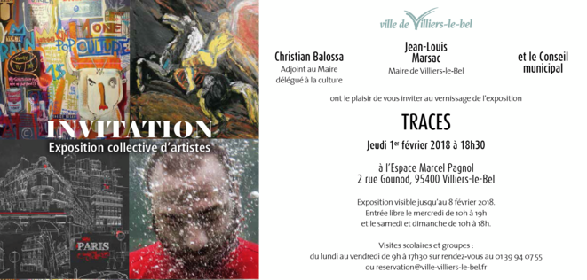 Exposition Traces à Villiers-le-Bel