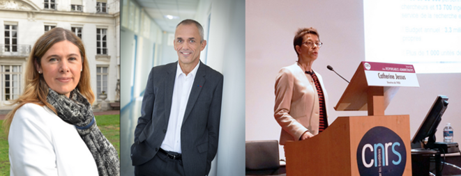 Anne Peyroche, Antoine Petit et Catherine Jessus. © CNRS Anne Peyroche, Antoine Petit et Catherine Jessus. © CNRS