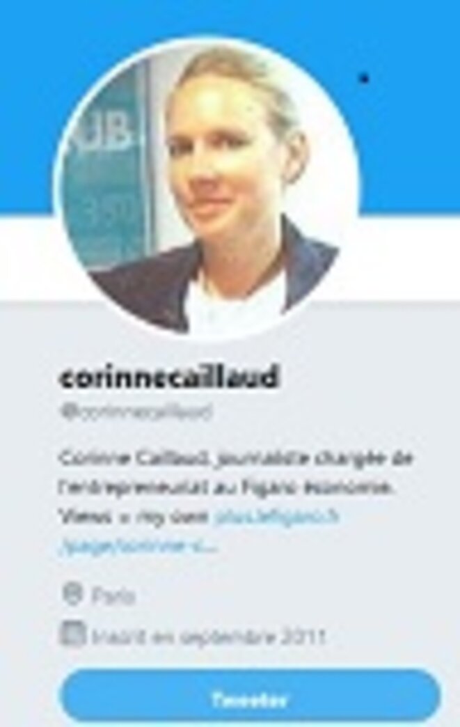 Compte Twitter de Corinne Caillaud Compte Twitter de Corinne Caillaud