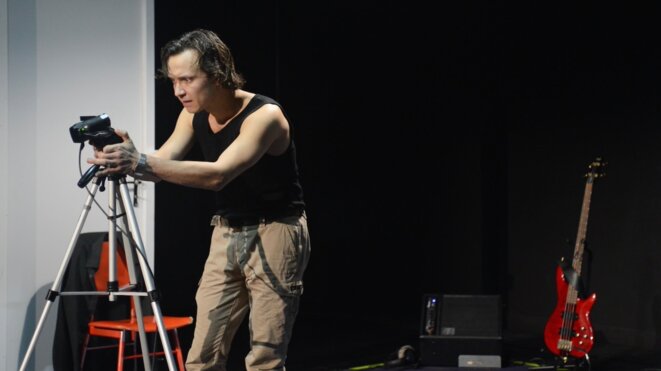 Scène du spectacle "Le 20 novembre" © A. Delpech Scène du spectacle "Le 20 novembre" © A. Delpech