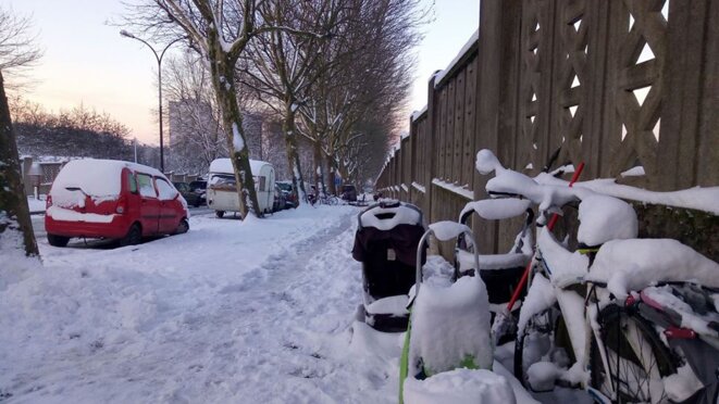 - 6 degrés le matin, Montreuil février 2018 © JK - 6 degrés le matin, Montreuil février 2018 © JK