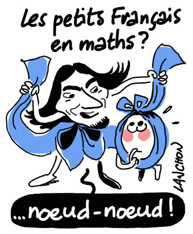 Cédric Villani se penche sur la formation en mathématiques des petits Français. © Agnès Lanchon Cédric Villani se penche sur la formation en mathématiques des petits Français. © Agnès Lanchon