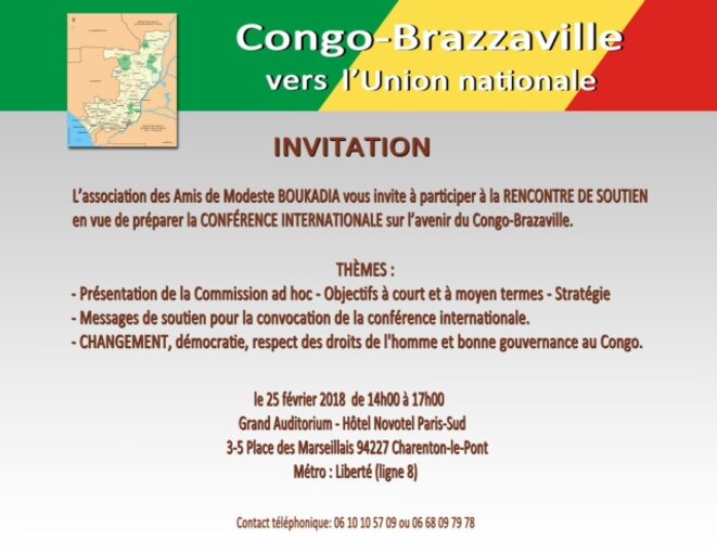 Les Congolais autour de la Conférence Internationale pour bâtir l'Union