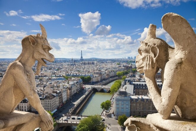 Notre dame en gargouille de plaisir Notre dame en gargouille de plaisir