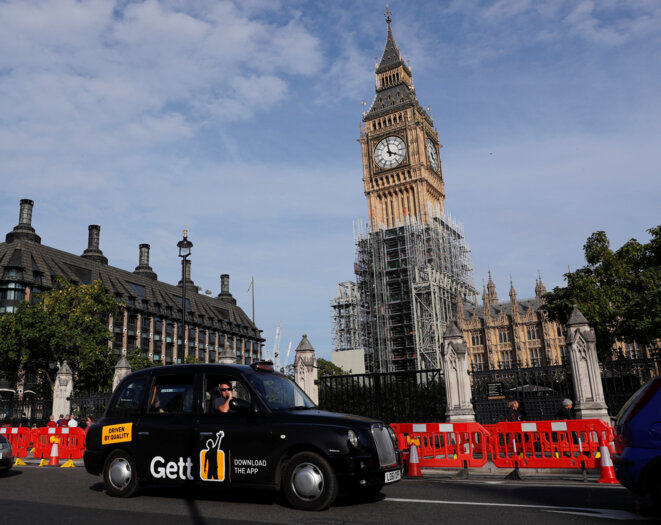 Un taxi traditionnel à Londres, le 24 septembre 2017. © Reuters / Eddie Keogh Un taxi traditionnel à Londres, le 24 septembre 2017. © Reuters / Eddie Keogh