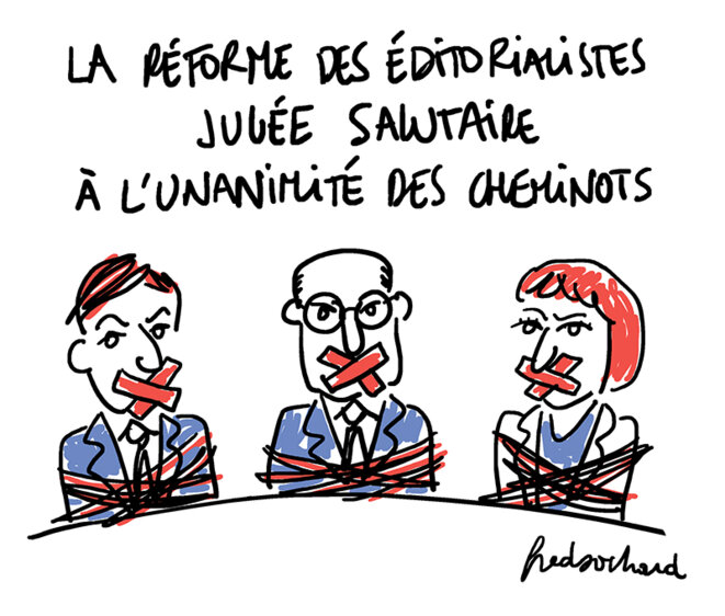 La réforme des éditorialistes…