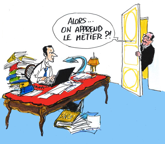 Macron baisse de 7% dans les sondages.