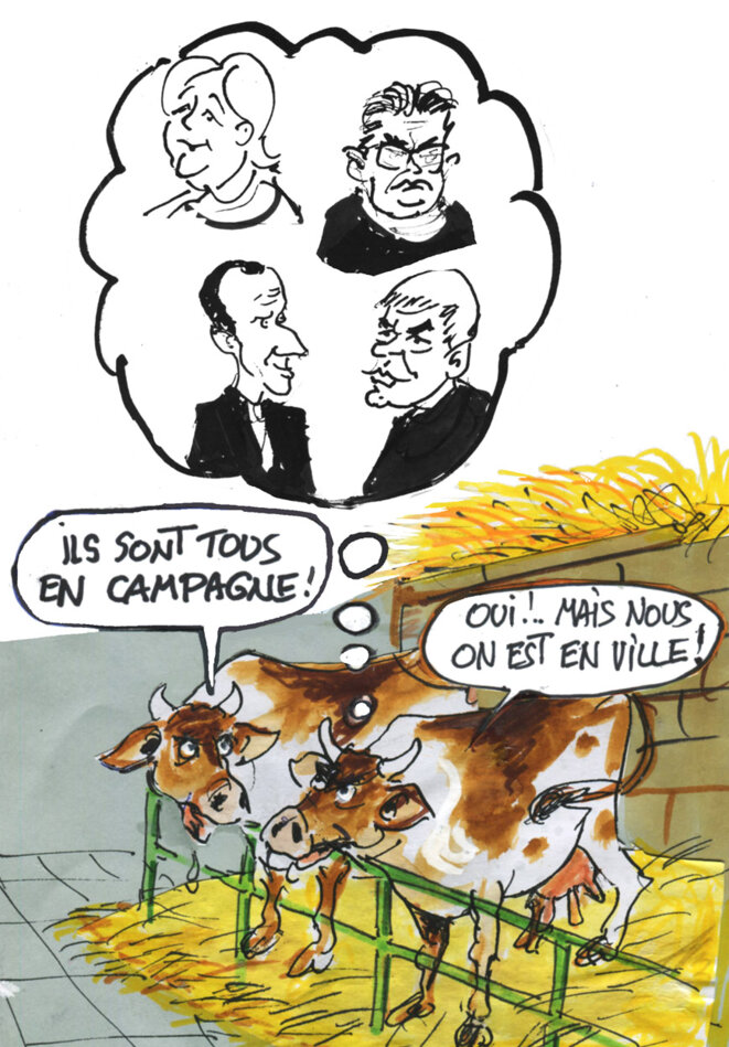 Le salon de l'agriculture ferme ses portes.